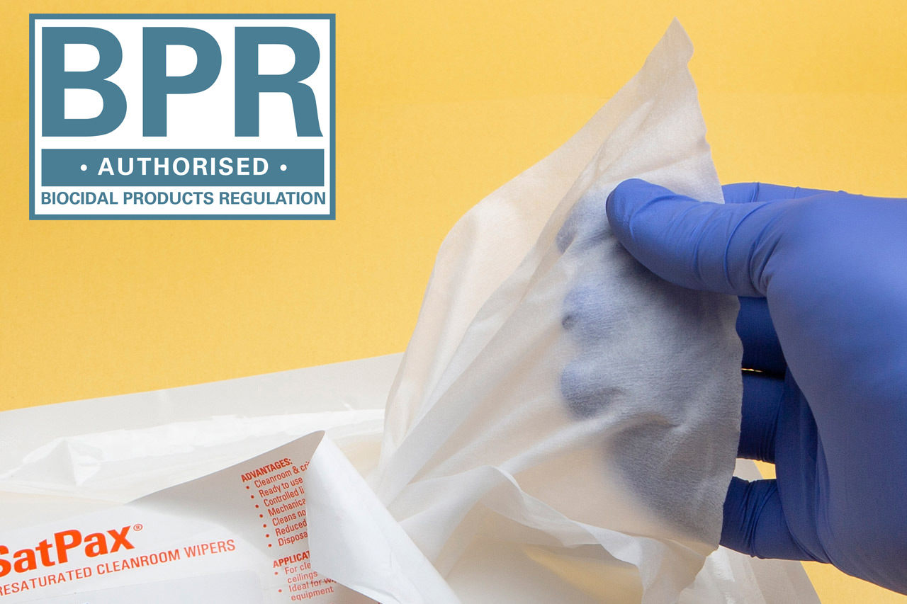 BPR Authorization for SatPax® 70/30 IPA Presaturated Wipes! - Cleanroom ...